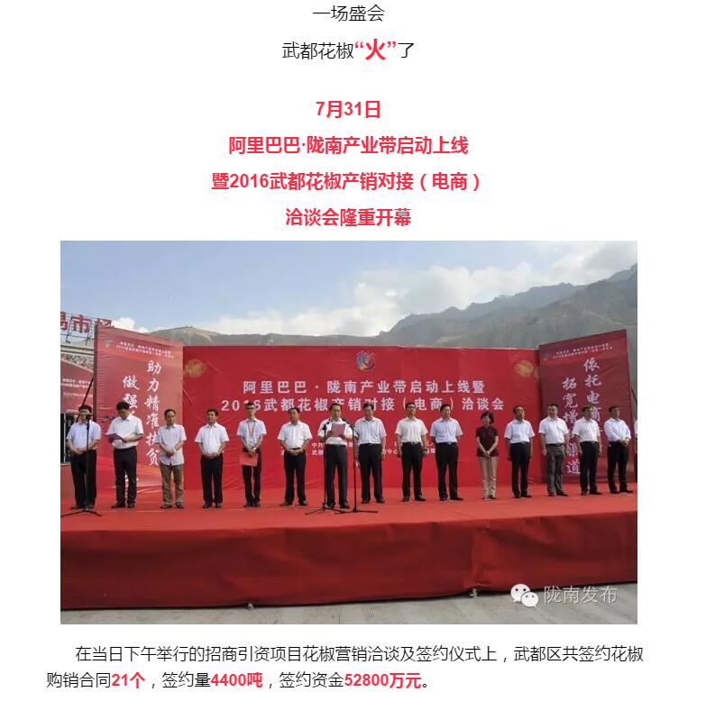 5.28億！一場(chǎng)盛會(huì)，武都花椒“火”了