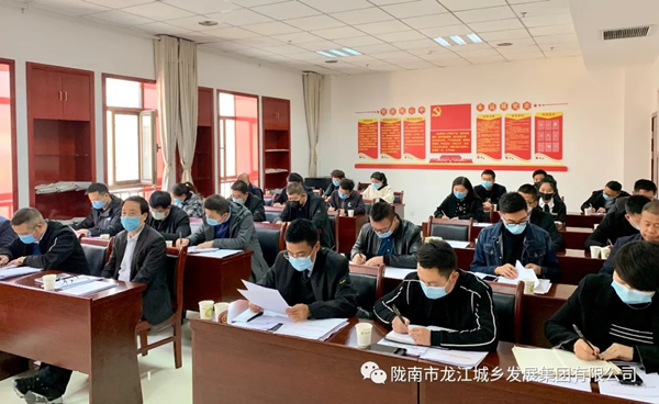 市龍江集團召開2020年度工作暨黨風(fēng)廉政建設(shè)工作會議