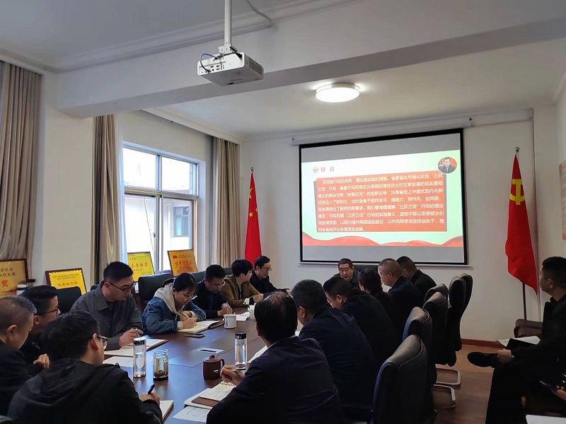 【“三抓三促”行動(dòng)進(jìn)行時(shí)】市龍江城鄉(xiāng)集團(tuán)開展“隴南要發(fā)展，我該謀什么”——圍繞“加快集團(tuán)公司高質(zhì)量發(fā)展，我該謀什么”專題研討